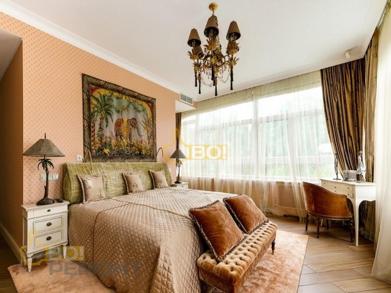 Дизайнерский ремонт квартиры 300 м2-102